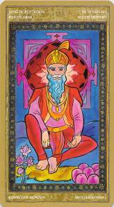 King of Pentacles King of Pentacles--Yoga Tarot by Lo Scarabeo