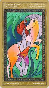 Knight of Chalices--Yoga Tarot