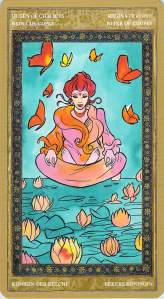Queen of Chalices--Yoga Tarot