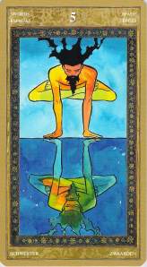 Five of Swords--Yoga Tarot