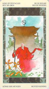 King of Pentacles--Samurai Tarot