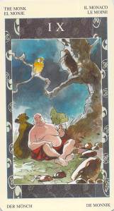 The Monk--Samurai Tarot