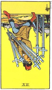 Seven of Swords reversed