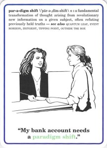 Paradigm Shift--Corporate Flash Cards