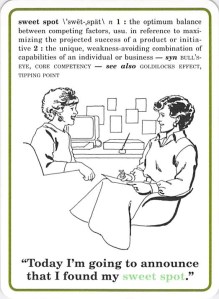 Sweet Spot -- Corporate Flash Cards