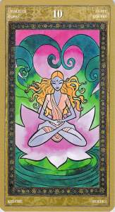 Ten of Chalices--Yoga Tarot