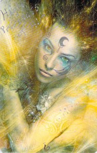 High Priestess of Air -- House of Night cards