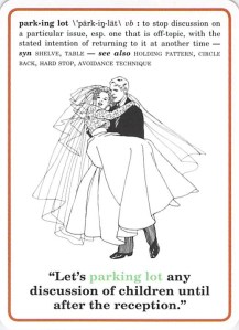 Parking Lot -- Corporate Flash Cards