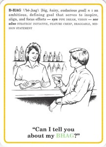 BHAG -- Corporate Flash Cards