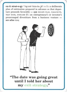 exit strategy, Corporate Flashcards