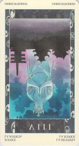 Justice reversed -- Samurai Tarot