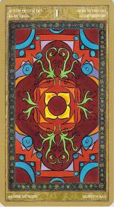 Ace of Pentacles, Yoga Tarot