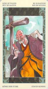 King of Wands, Samurai Tarot