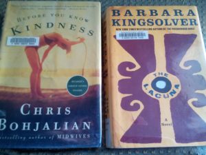 Chris Bohjalian, Before You Know Kindness, Barbara Kingsolver, The Lacuna