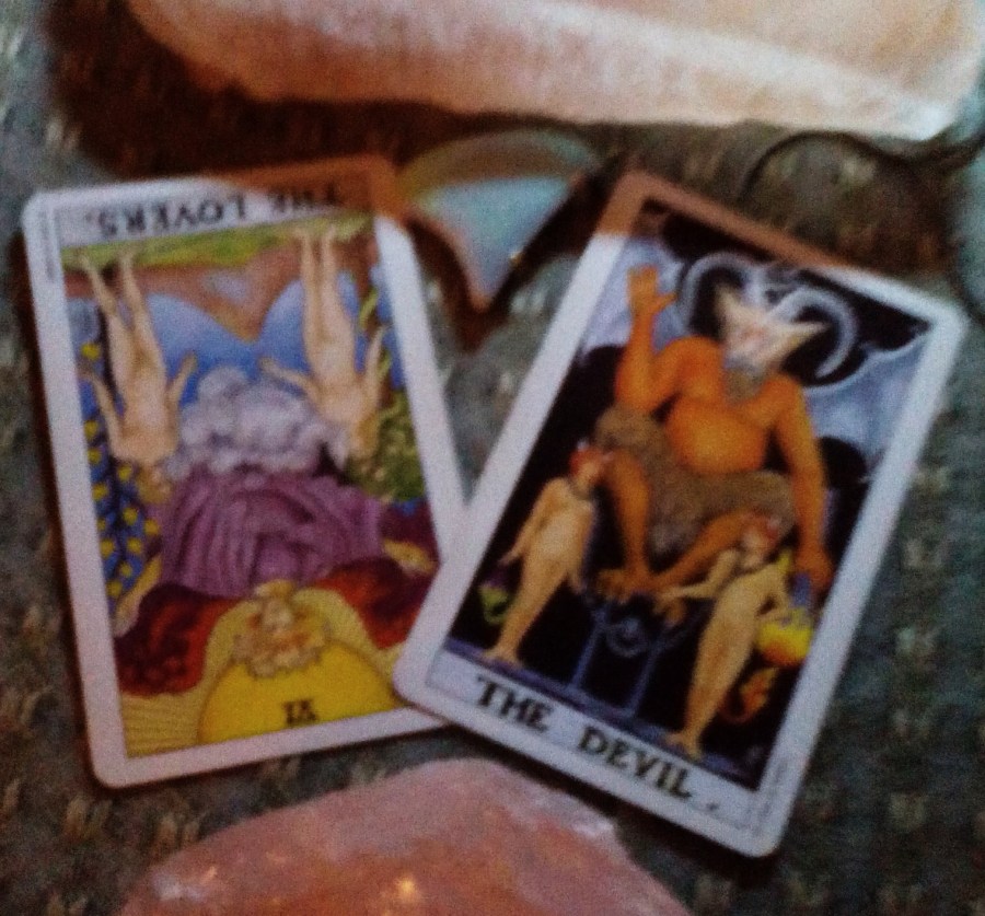 The Lovers reversed, The Devil