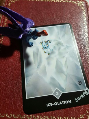 Ice-olation, Osho Zen Tarot, Three of Swords