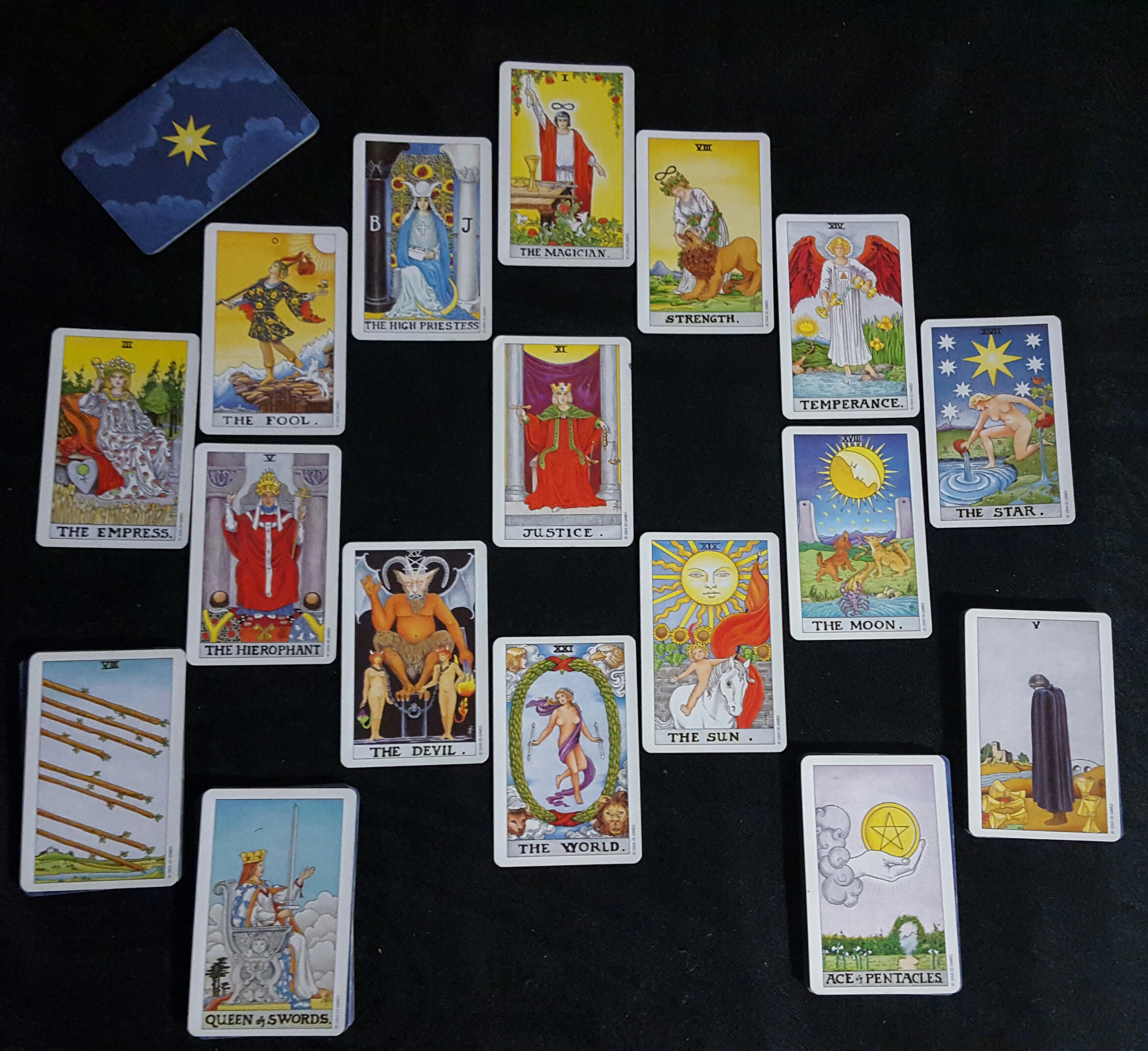 Universal Waite, tarot reading