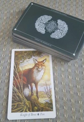 Knight of Bows, Fox, Wildwood Tarot